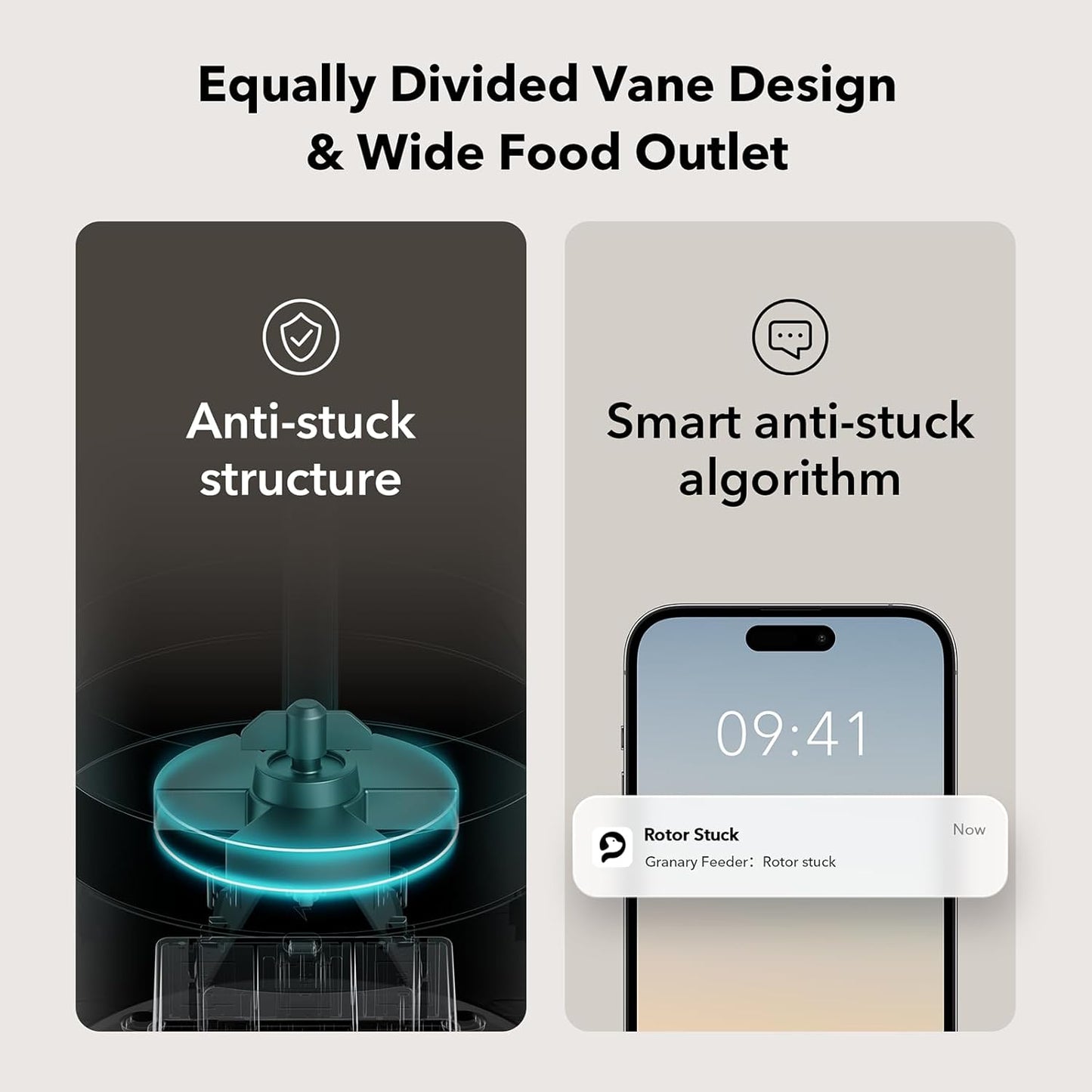 PETLIBRO 5L Automatic Cat and Dog Feeder - WiFi-Enabled Timed Food Dispenser with Freshness Preservation and Low Food Sensor, Serve Up to 10 Meals Daily, Sleek Granary Black Design