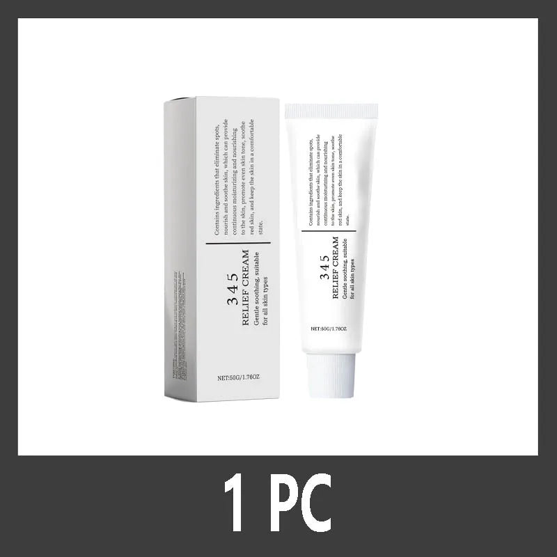 345 Relief Cream Moisturizing Blemishes Nourish the Skin and Provide Soothing Care Resulting in a Well-Rounded Skincare Solution