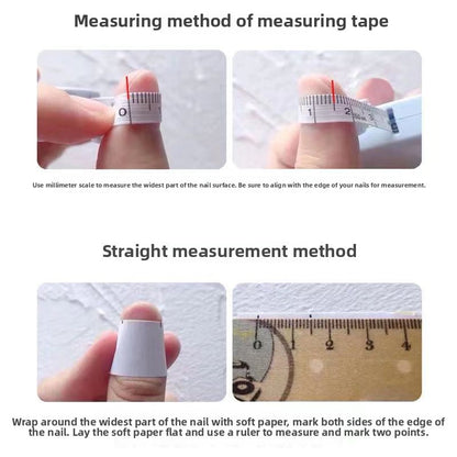 0975- Handmade press on nails fake nails removable
