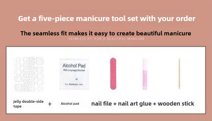 0962- Handmade press on nails fake nails removable