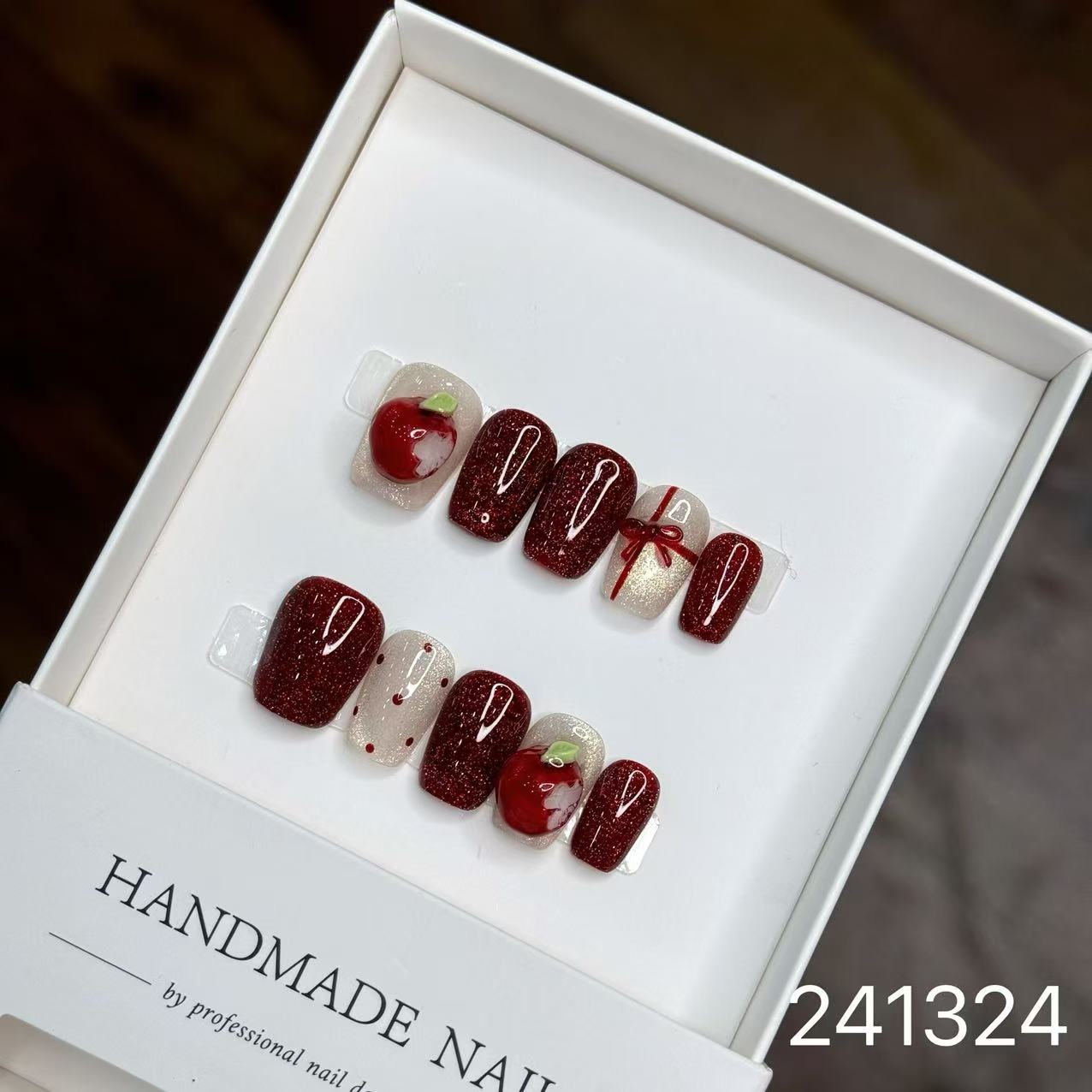 1029- Handmade press on nails fake nails removable