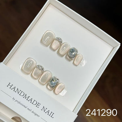 1029- Handmade press on nails fake nails removable