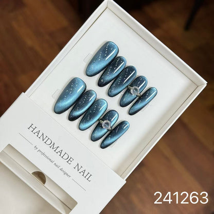 1029- Handmade press on nails fake nails removable