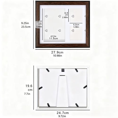 1Pcs DIY Pet Paw Print Memorial Set - Clay Mold & Photo Frame, Souvenir Kit for Dogs & Cats, Perfect Pet Memorial Gift