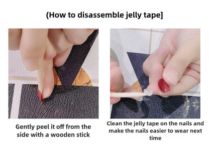 1029- Handmade press on nails fake nails removable